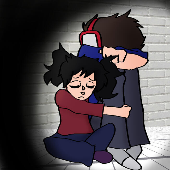 "I'm with you in the dark."